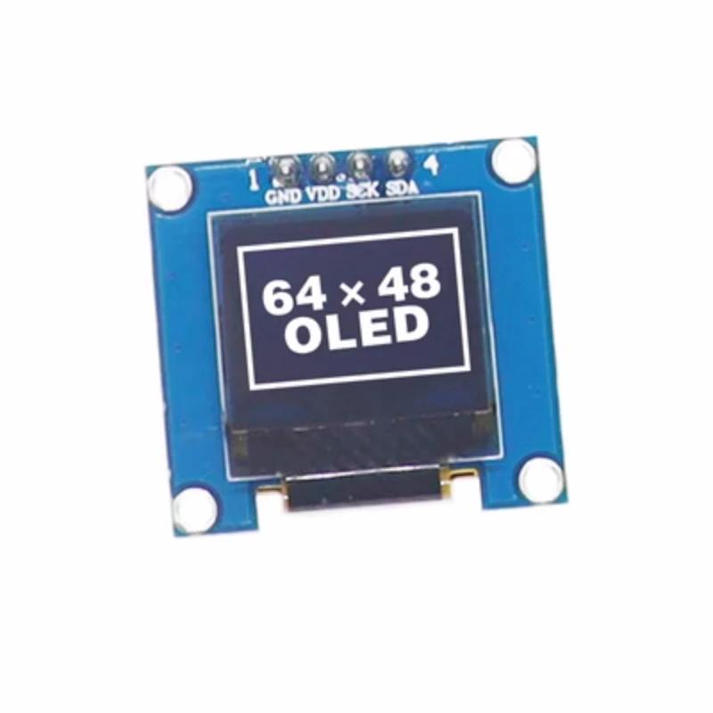  OLED  IIC ̽, 4P 0.66 ġ SSD1306 ̺ IC 64x48